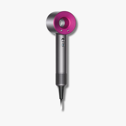 DYSON ASCIUGACAPELLI HD07 SUPERSONIC HAIR DRYER 1600W GRIGIO/FUCSIA RICONDIZIONATO